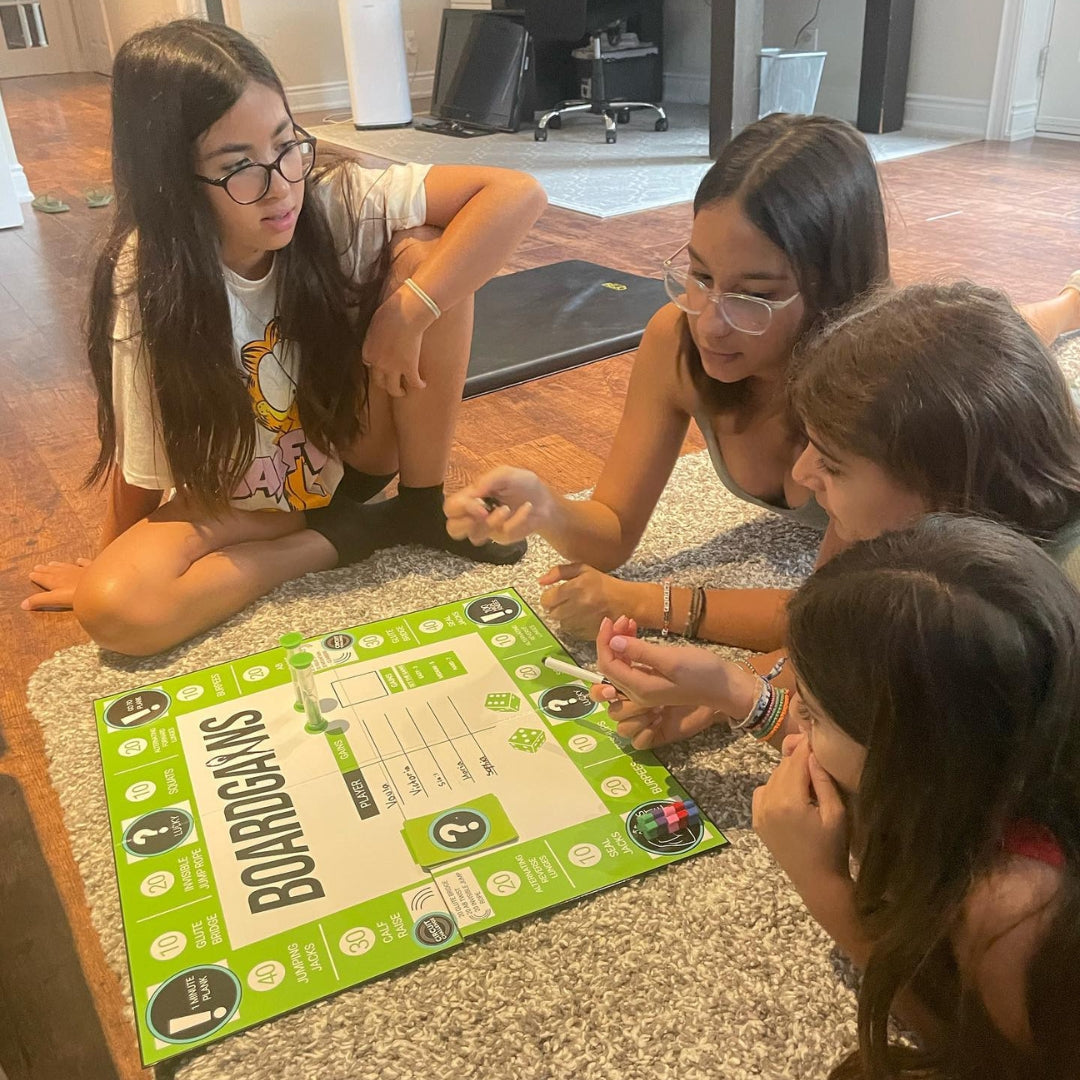 10 Fun Ways to Turn Holiday Break Into a Fitness Adventure with BoardGains (Keep Kids Active Indoors!)