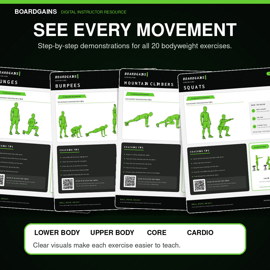 BoardGains Exercise Guide – Digital PDF