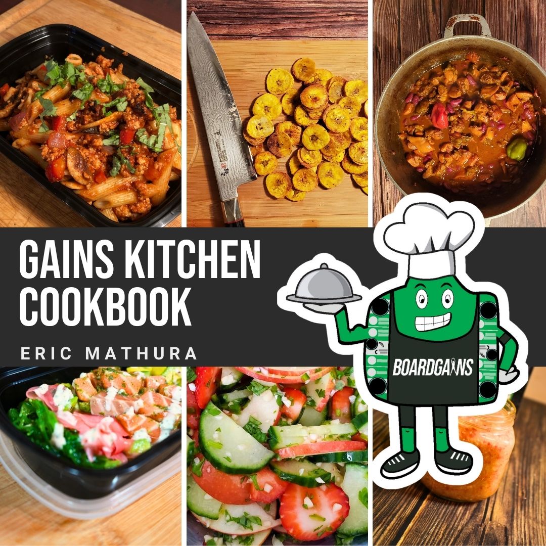 Gains Kitchen Cook Book PDF (Digital Download)