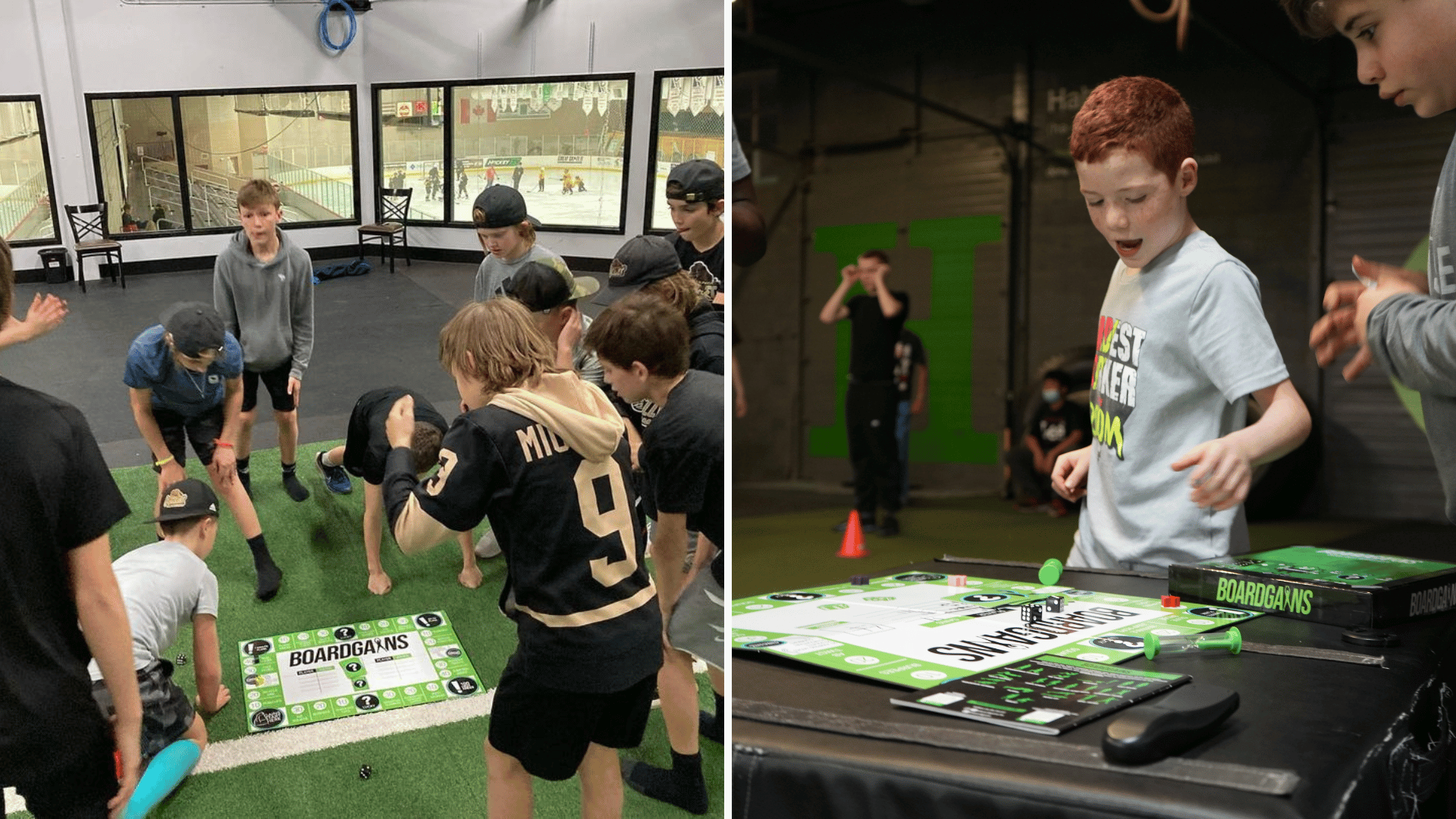 Boardgains Used for Kid Training in Sports Setting - Enhancing Athletic Skills Through Fitness Games