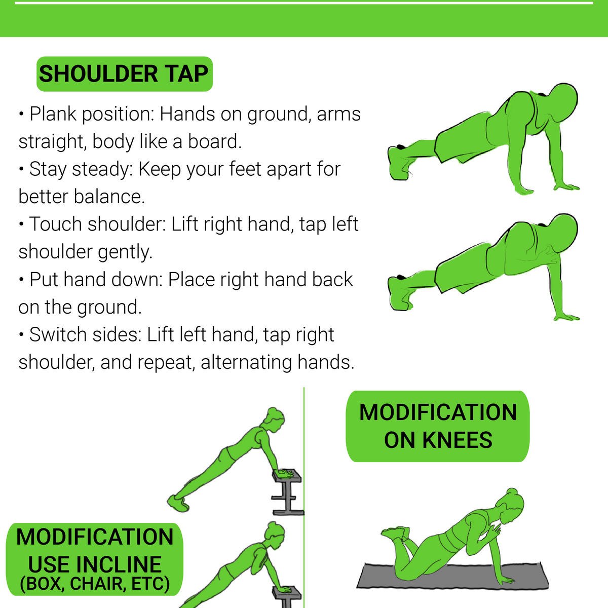 Shoulder Taps The Ultimate Exercise for Strong Shoulders and Abs