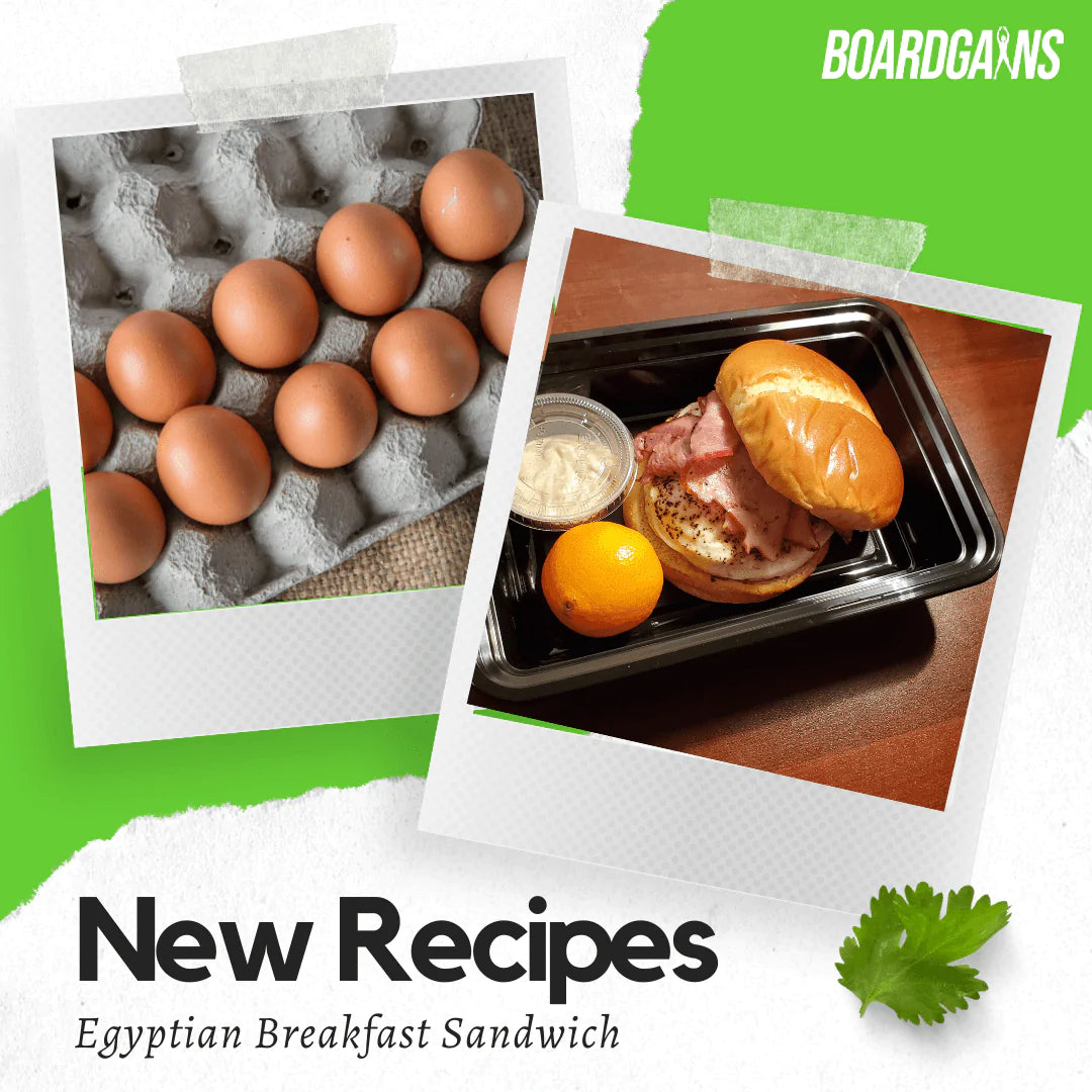 Egyptian Delicacy... EGYPTIAN BREAKFAST SANDWICH (How To Recipes) - Boardgains