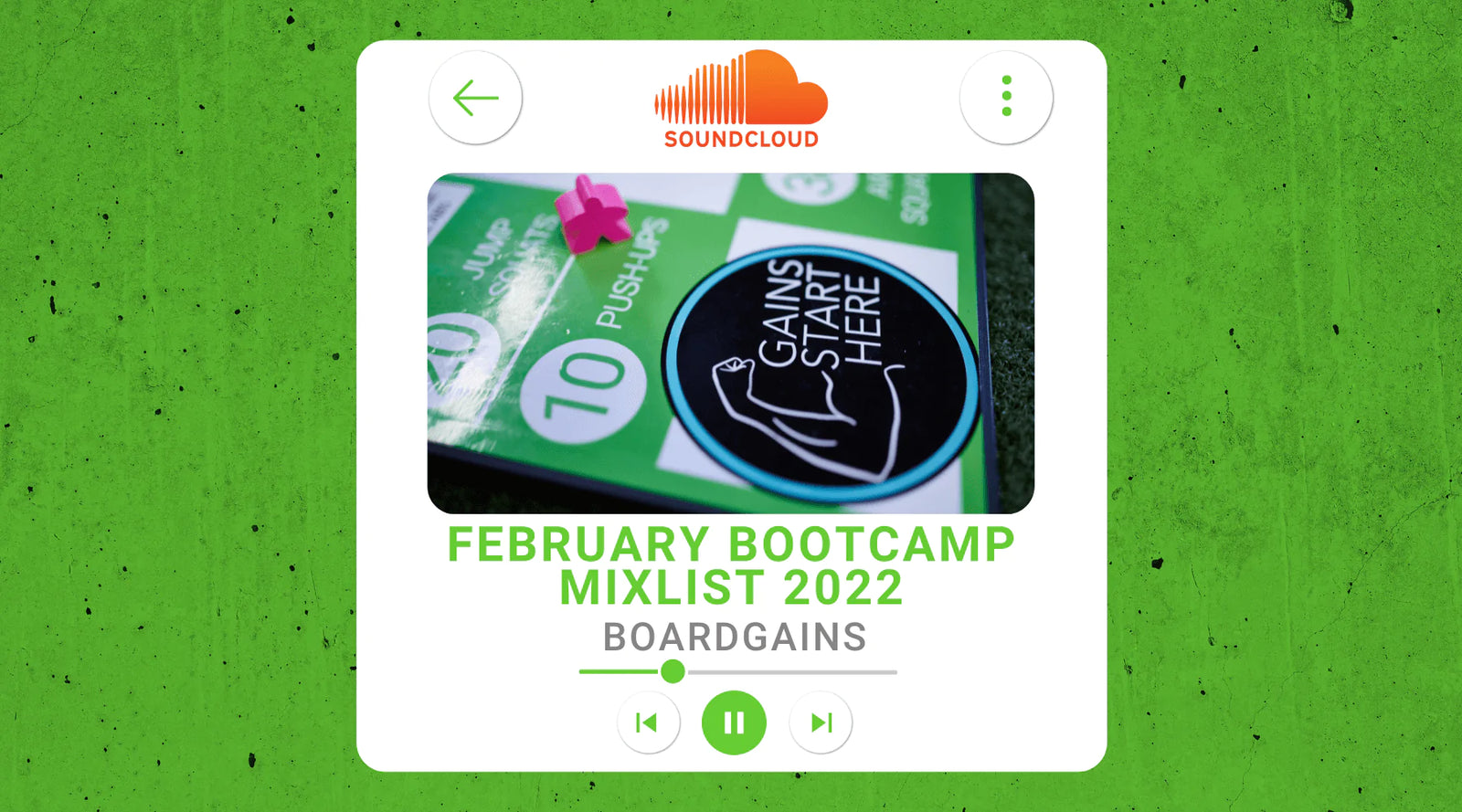 February Workout Mixes 2022 - Boardgains
