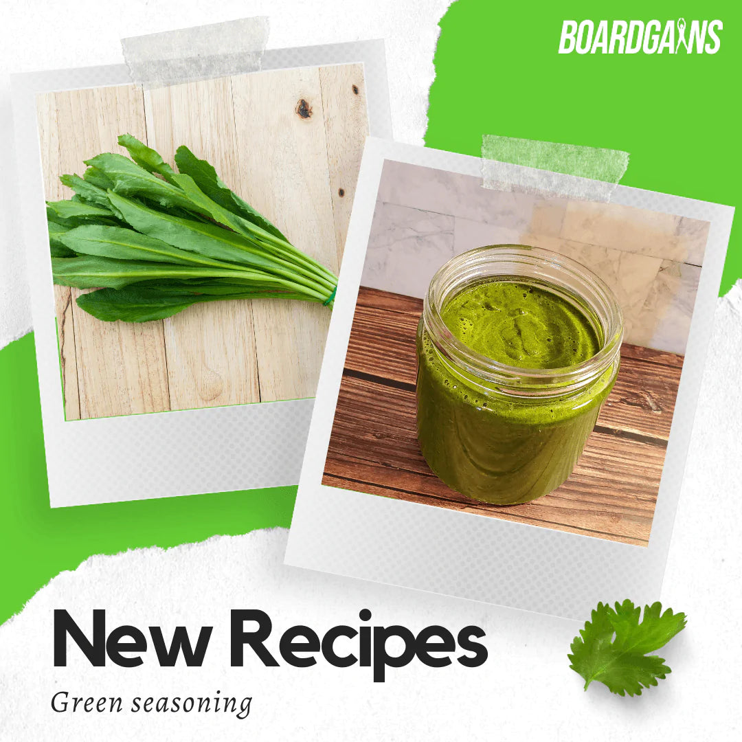 Island Green Seasoning (How To Recipes by Boardgains) - Boardgains