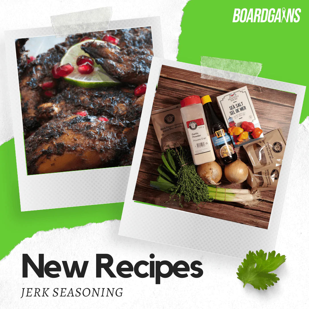Jerk Seasoning Recipe By Eric Mathura (How To Recipes by Boardgains) - Boardgains