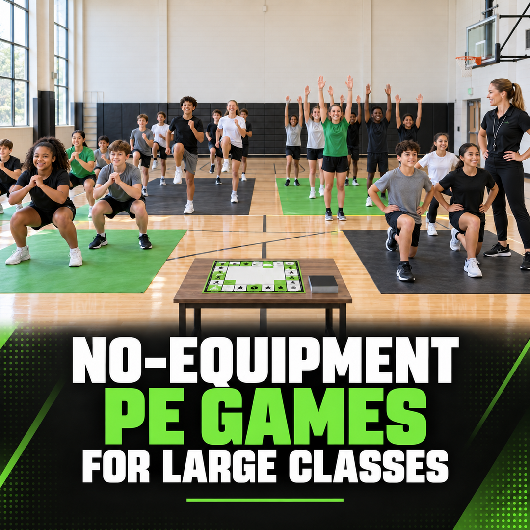 6 No-Equipment PE Games for Large Classes