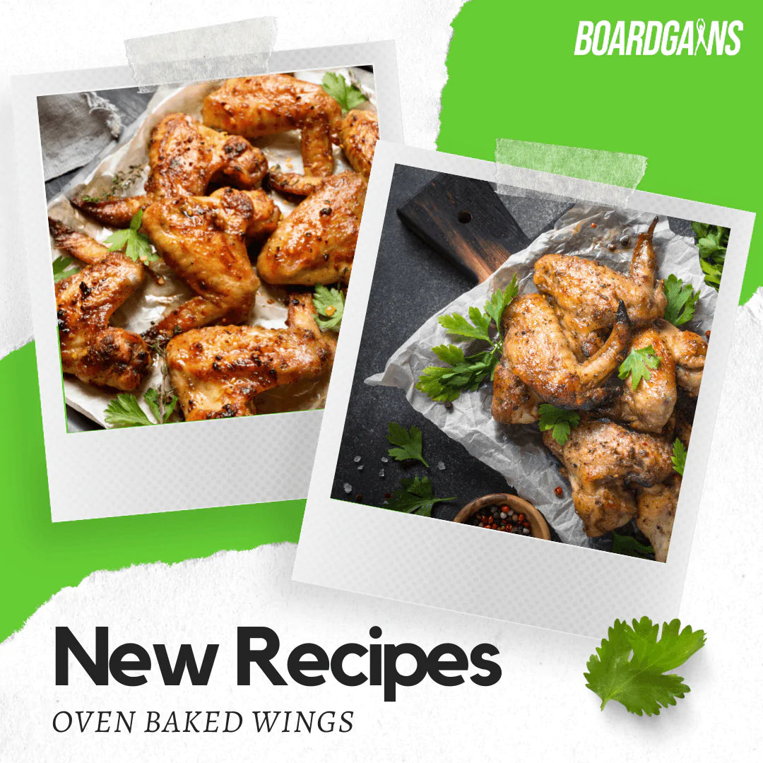 Oven Baked Chicken Wings (How To Recipes by Boardgains) - Boardgains