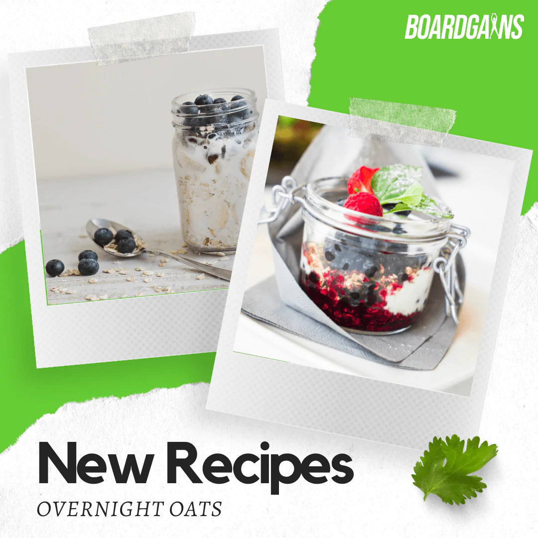 OVERNIGHT BLUES BY OATS (How To Recipes by Boardgains) - Boardgains