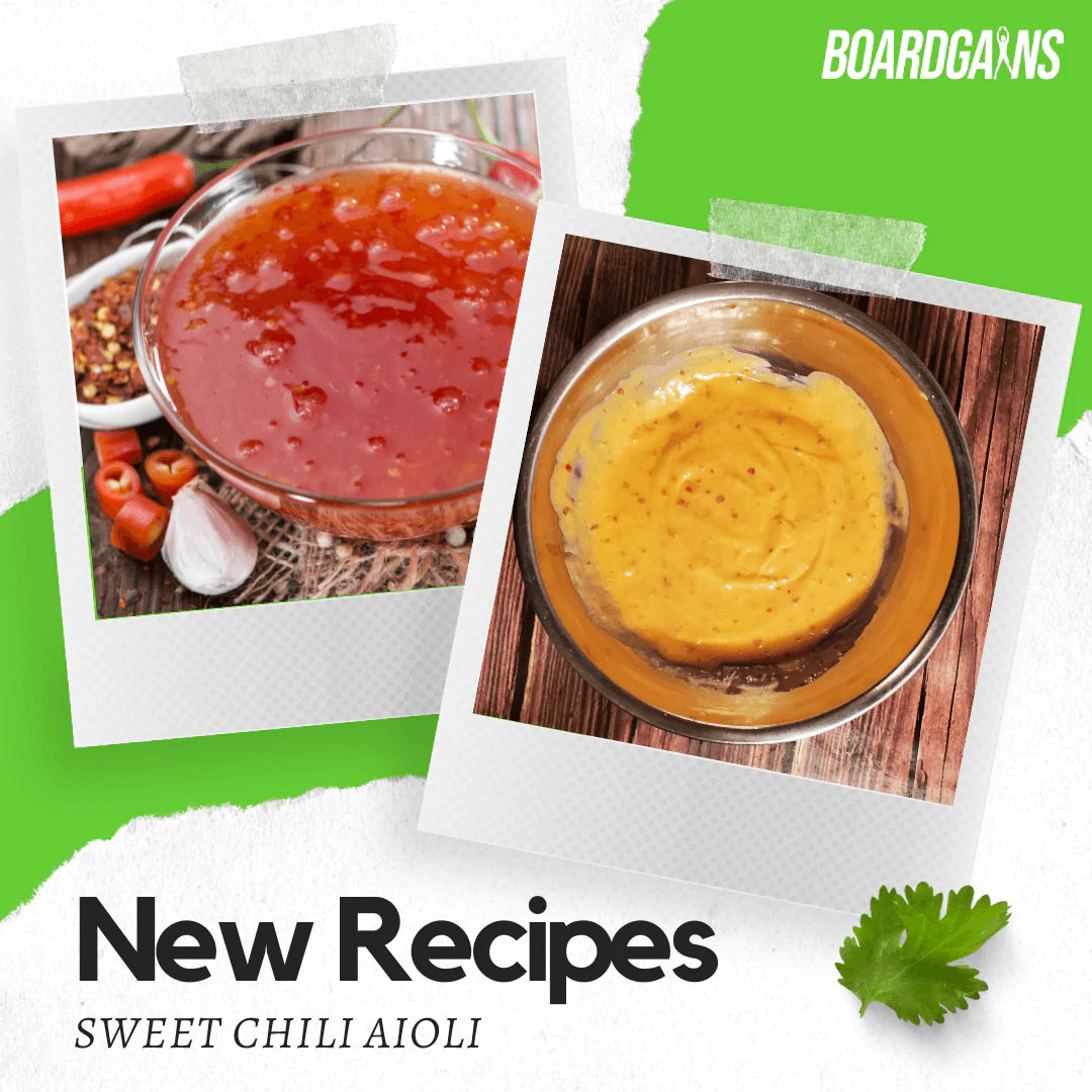 Two Step Sauce... SWEET CHILI AILIO (How To Recipes by Boardgains) - Boardgains