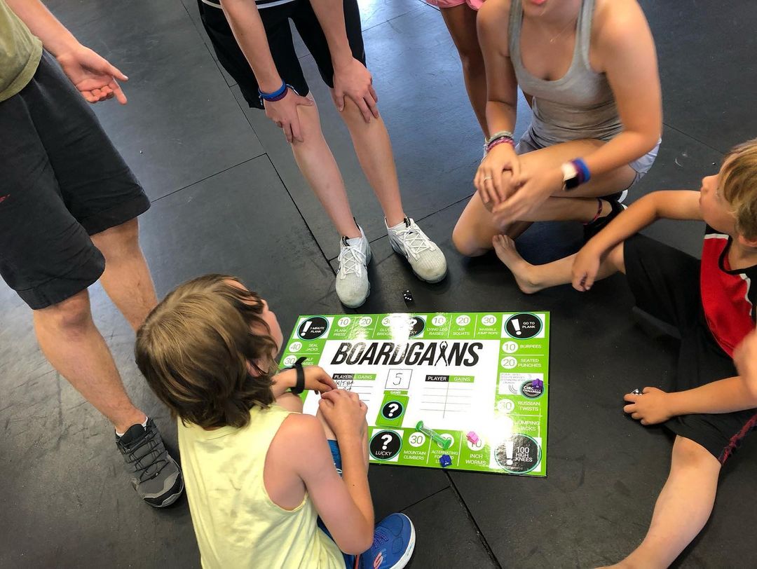 CrossFit Kids Class - Fun and Fitness with Boardgains