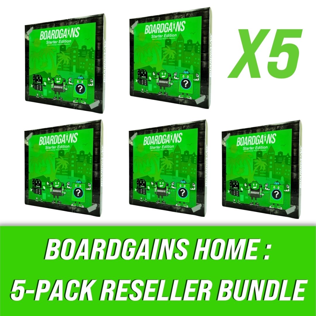 BoardGains Home Edition: 5-Pack Reseller Bundle