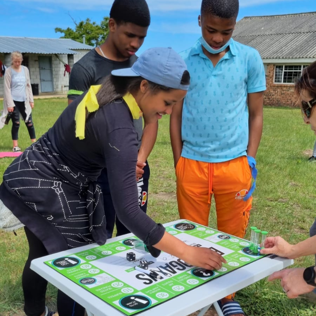 Boardgains Used for Physical Education in School - Teaching Fitness to Students