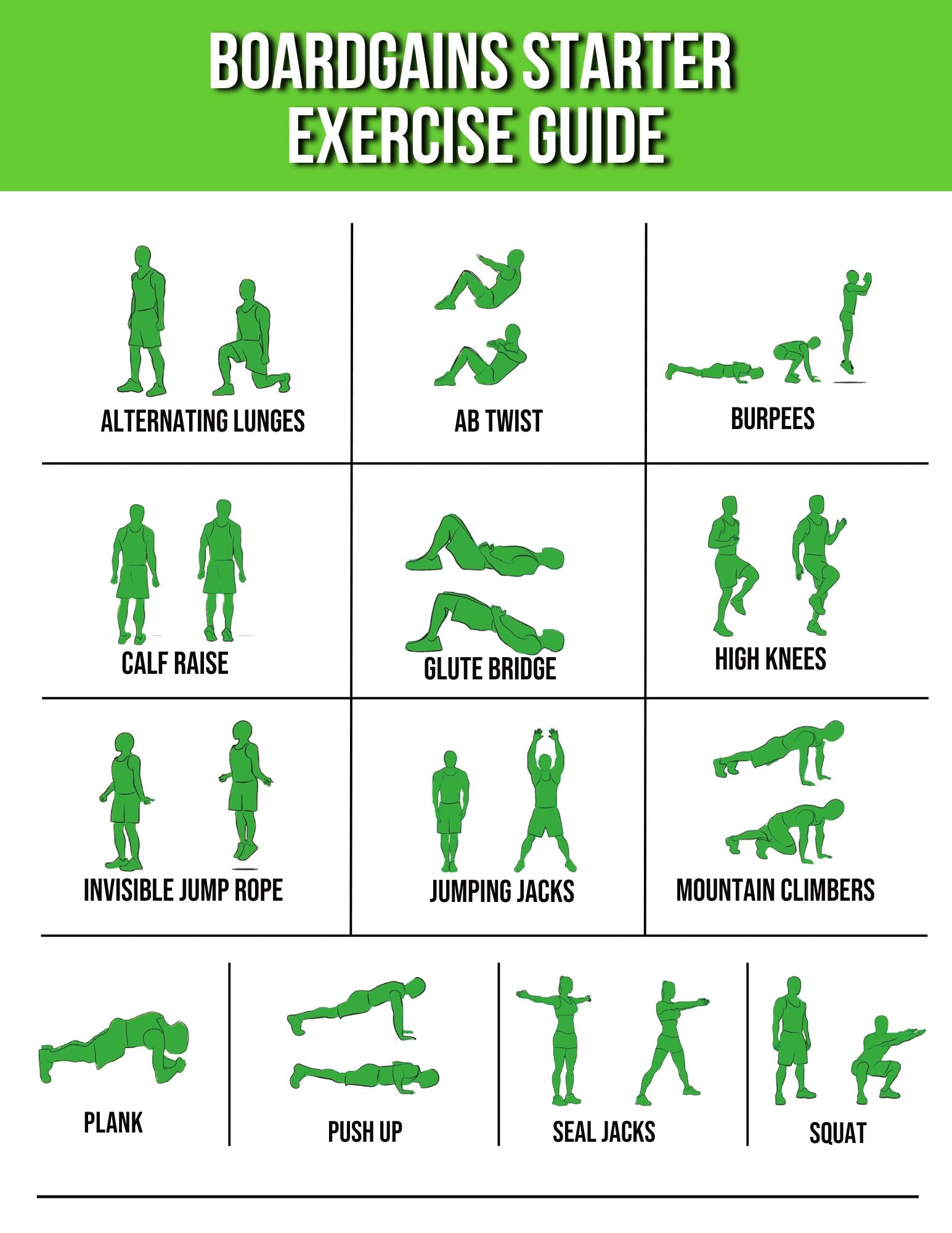 BoardGains Instructor Guide (PE, Camps & Youth Fitness)